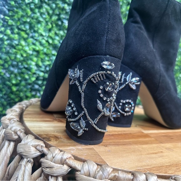 Bejeweled ankle booties - Picture 3 of 7